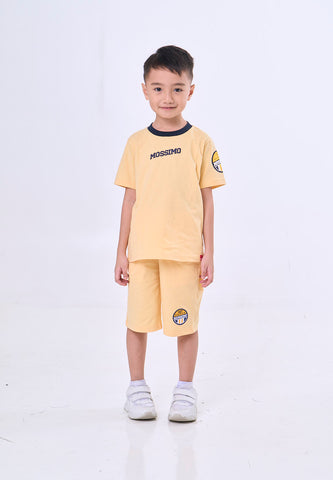 Mossimo Kids Drex Yellow Basic Tshirt w/ Short Set