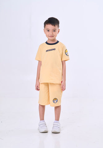 Mossimo Kids Drex Yellow Basic Tshirt w/ Short Set