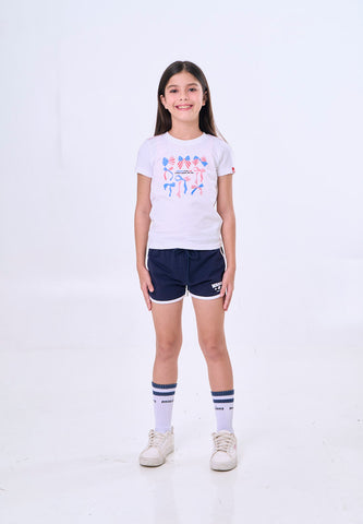 Mossimo Kids Nareen Navy Blue Knit Shorts