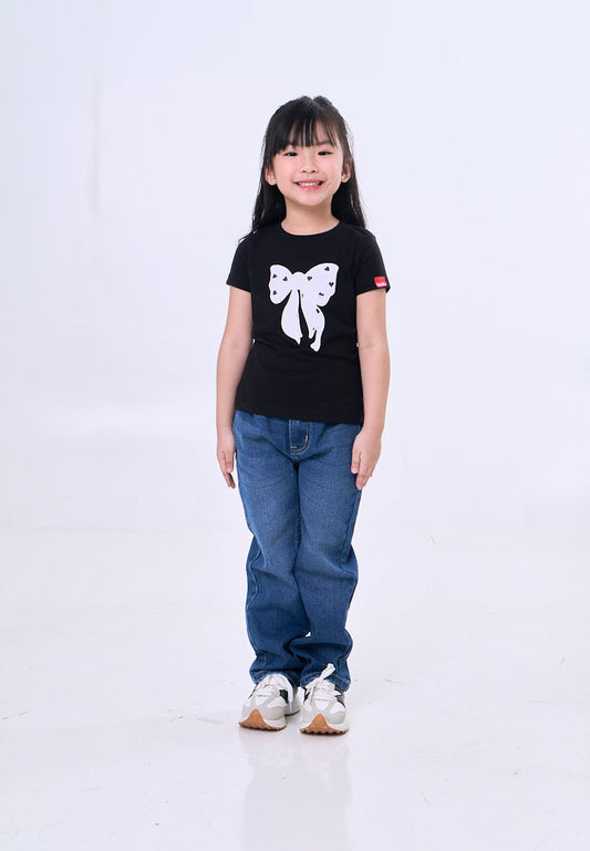 Mossimo Kids Hallow Black Basic Graphic Tshirt