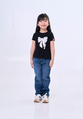 Mossimo Kids Hallow Black Basic Graphic Tshirt