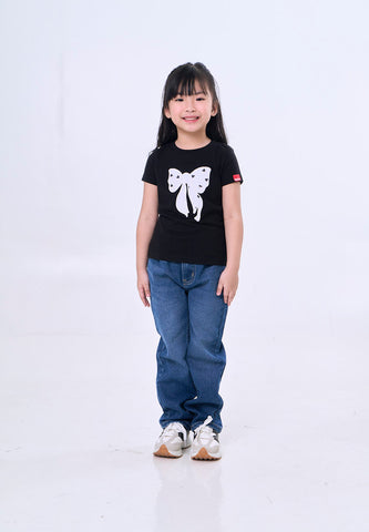 Mossimo Kids Hallow Black Basic Graphic Tshirt