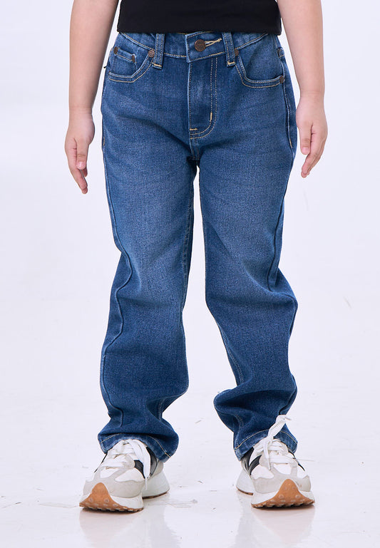 Mossimo Kids Hollis Medium Blue Unisex Regular Straight Fit Jeans