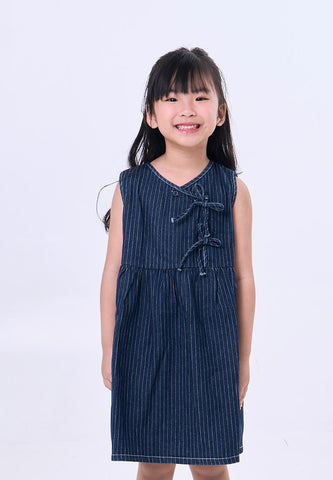 Mossimo Kids Max Med Blue Sleeveless Dress For Girls