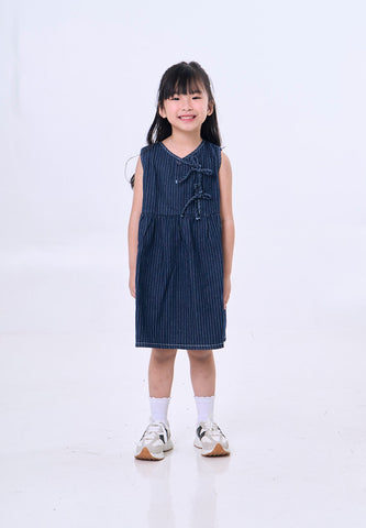 Mossimo Kids Max Med Blue Sleeveless Dress For Girls