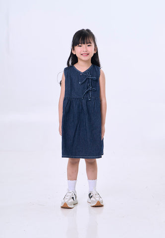 Mossimo Kids Max Med Blue Sleeveless Dress For Girls