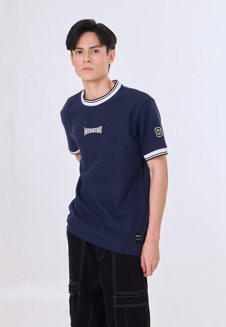 Mossimo Fennel Navy Blue Classic Fit Tee
