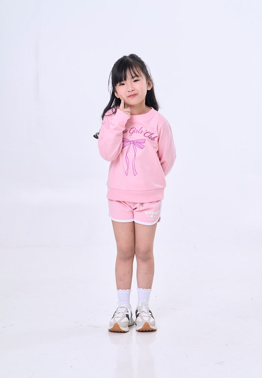 Mossimo Kids Nareen Pink Knit Shorts