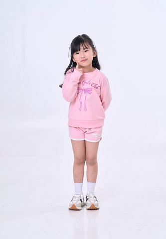 Mossimo Kids Nareen Pink Knit Shorts