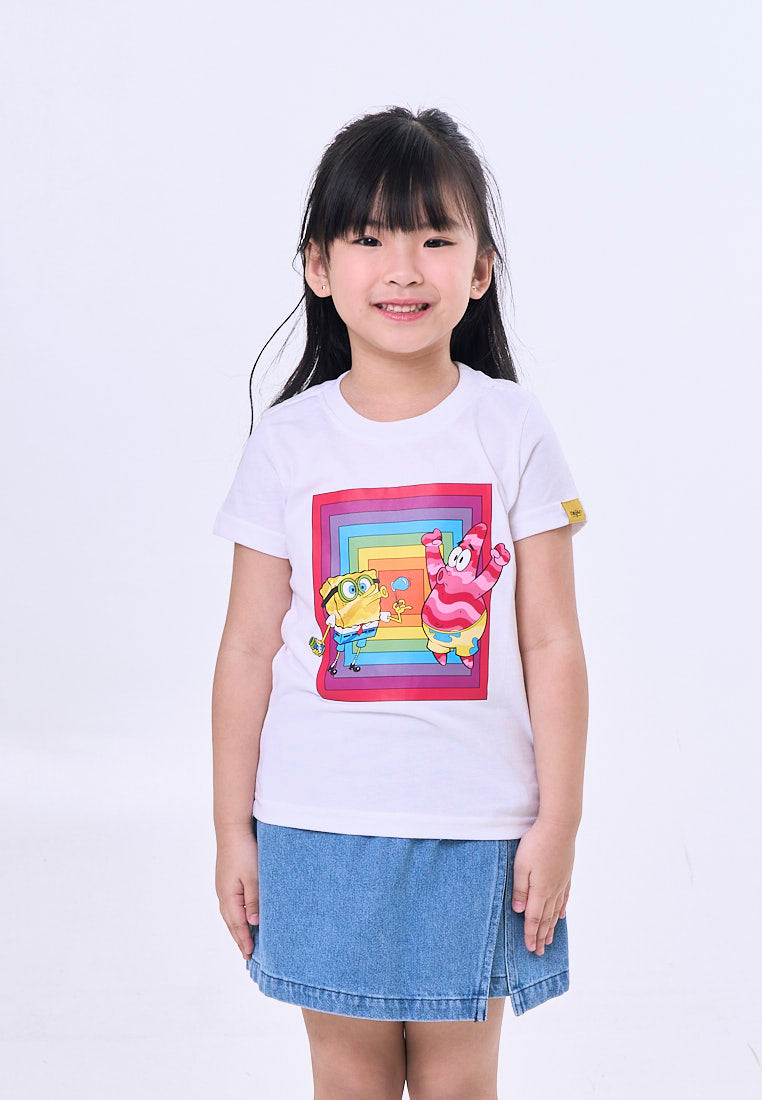 Mossimo Kids Spongebob & Patrick White Regular Tshirt