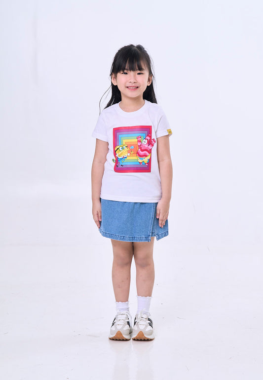 Mossimo Kids Spongebob & Patrick White Regular Tshirt