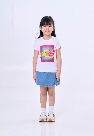 Mossimo Kids Spongebob & Patrick White Regular Tshirt