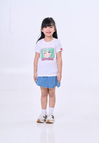 Mossimo Kids Anne White Basic Graphic Tshirt