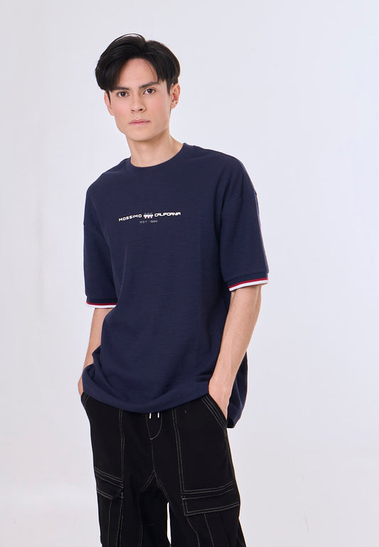 Mossimo Islet Navy Blue Urban Fit Tee