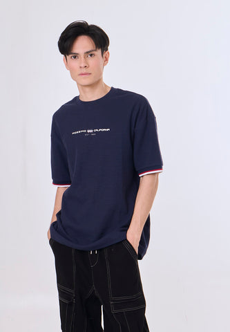 Mossimo Islet Navy Blue Urban Fit Tee