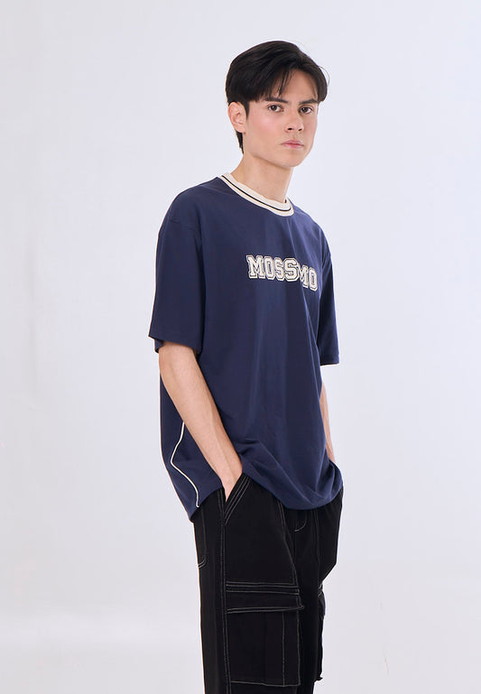 Mossimo Islet Navy Blue Modern Fit Tee