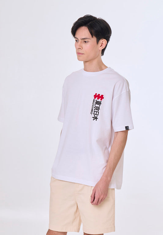 Mossimo Nick White Urban Fit Tee