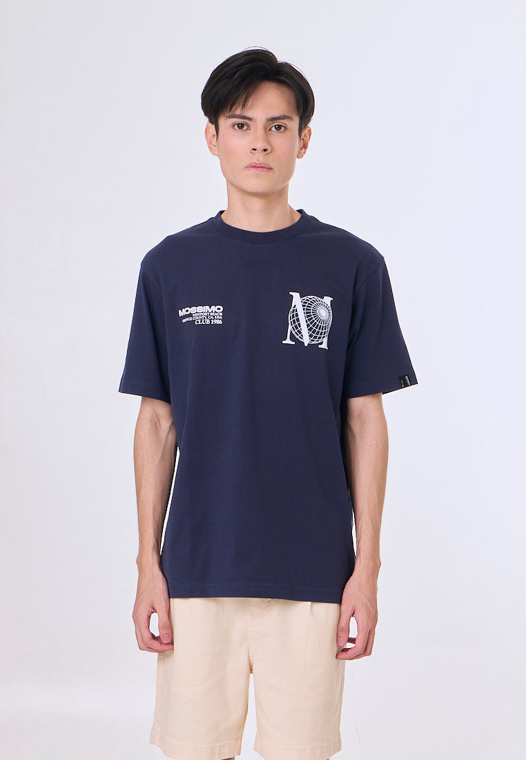 Mossimo Hayes Navy Blue Comfort Fit Tee