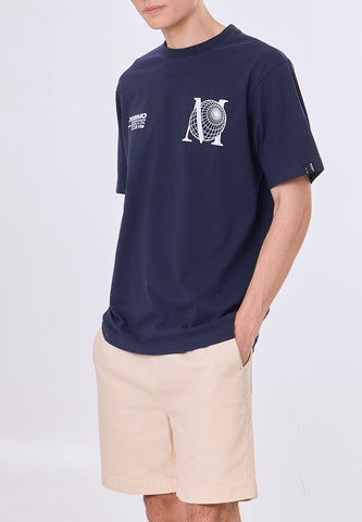 Mossimo Hayes Navy Blue Comfort Fit Tee