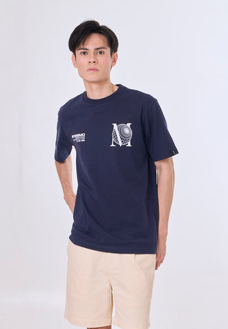 Mossimo Hayes Navy Blue Comfort Fit Tee