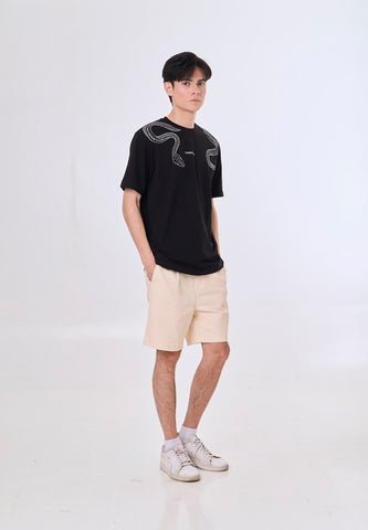 Mossimo Edison Black Comfort Fit Tee