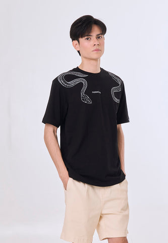 Mossimo Edison Black Comfort Fit Tee