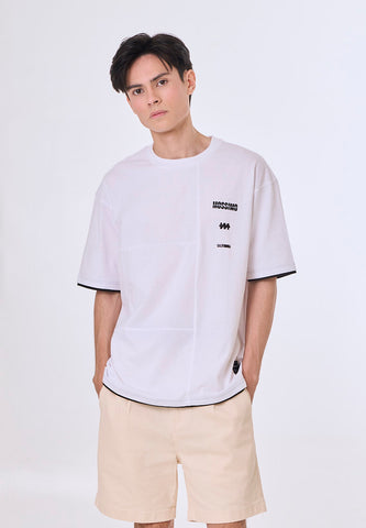 Mossimo Finn White Modern Fit Tee