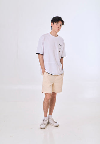 Mossimo Finn White Modern Fit Tee