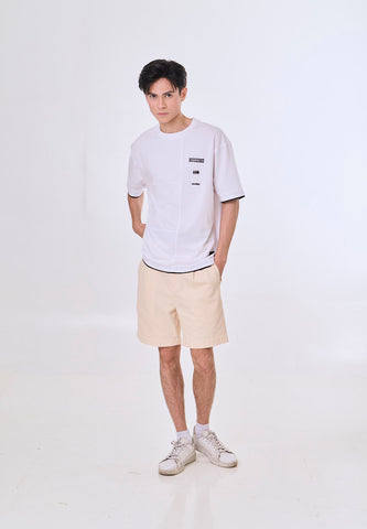 Mossimo Finn White Modern Fit Tee