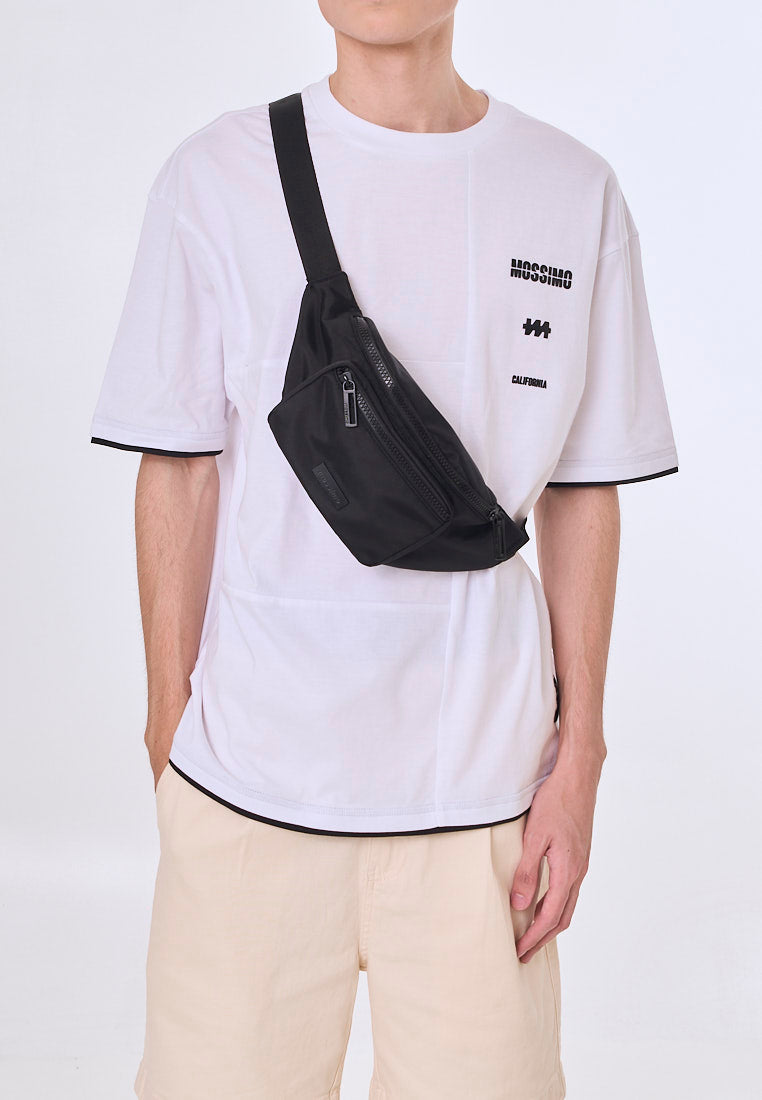 Mossimo Benjamin Black Belt Bag