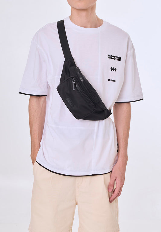 Mossimo Benjamin Black Belt Bag