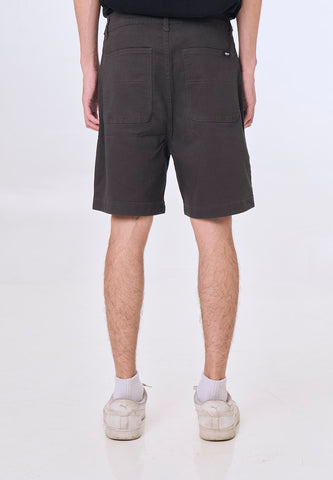 Mossimo Maximo Dark Gray Pleated Shorts For Men