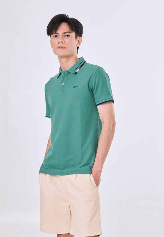 Mossimo Arbon Green Polo Shirt