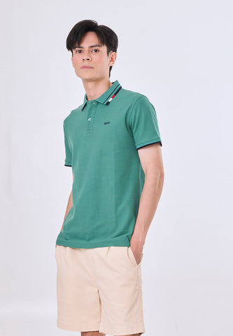 Mossimo Arbon Green Polo Shirt