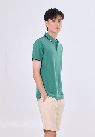 Mossimo Arbon Green Polo Shirt