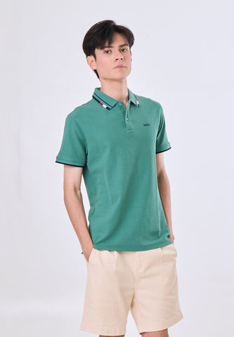 Mossimo Arbon Green Polo Shirt