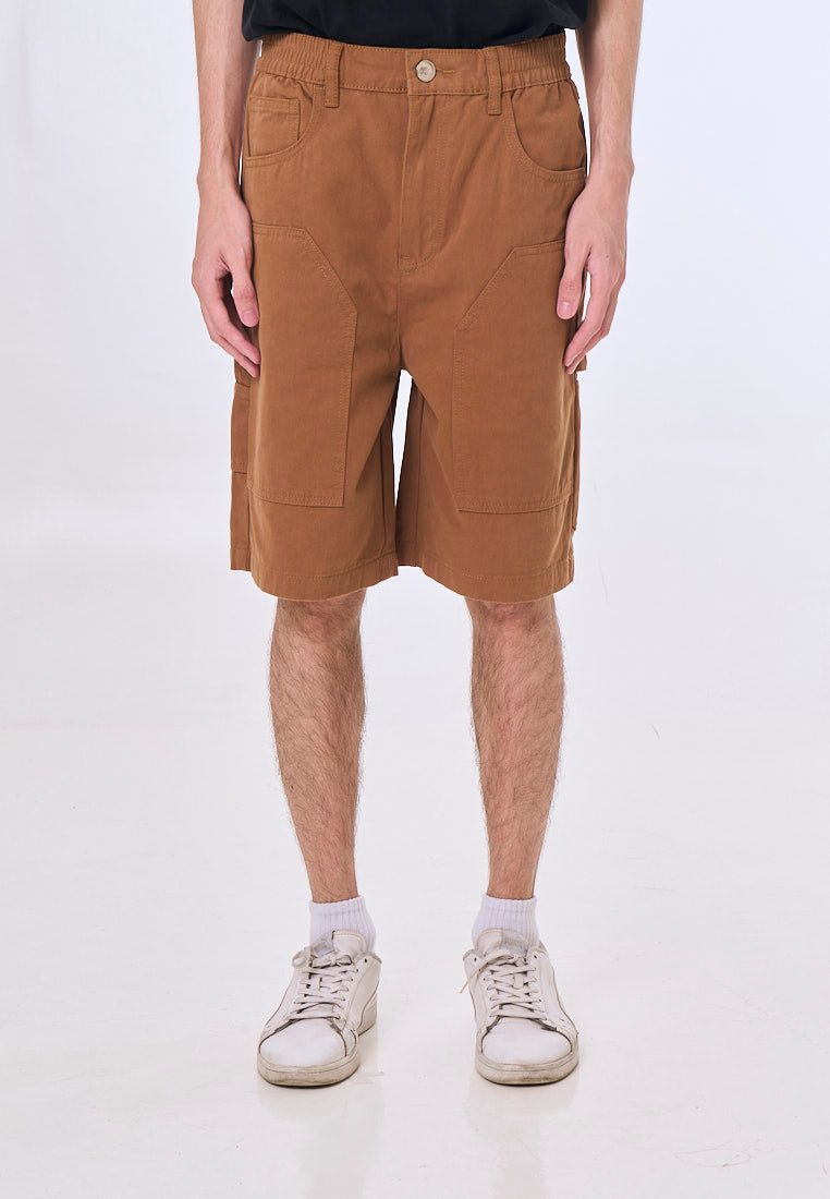 Mossimo River Khaki Garterized Carpenter Shorts
