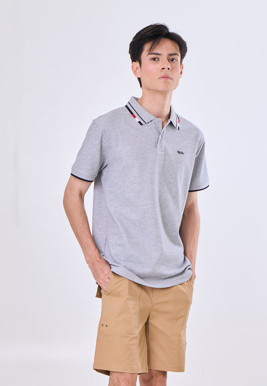 Mossimo Arbon Gray Polo Shirt