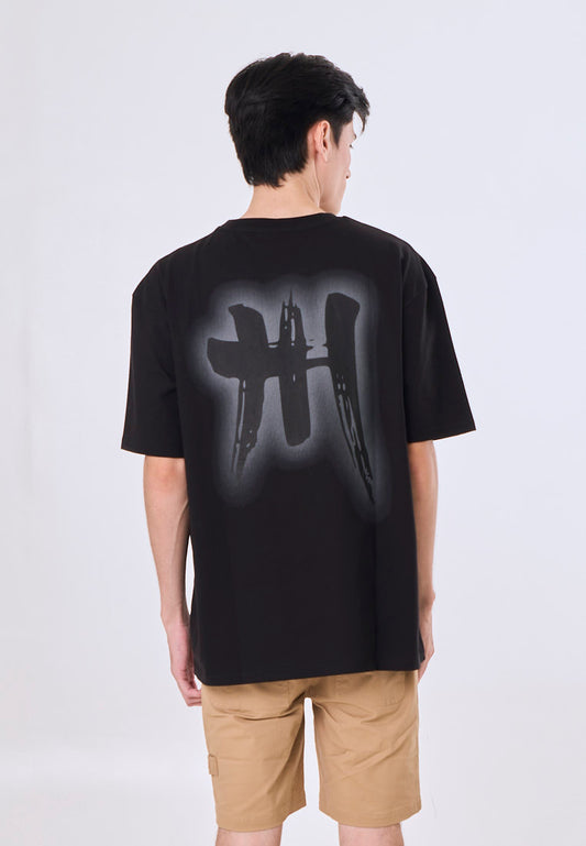 Mossimo Miko Black Modern Fit Tee