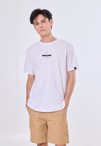 Mossimo Liam White Classic Fit Tee