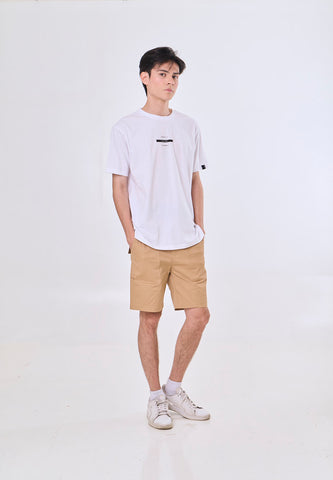 Mossimo Liam White Classic Fit Tee