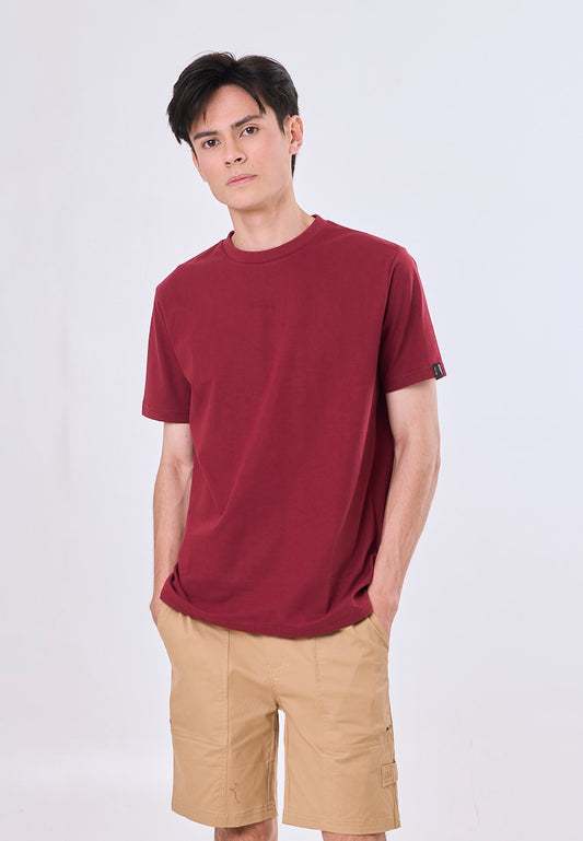 Mossimo Andrew Maroon Classic Fit Tee