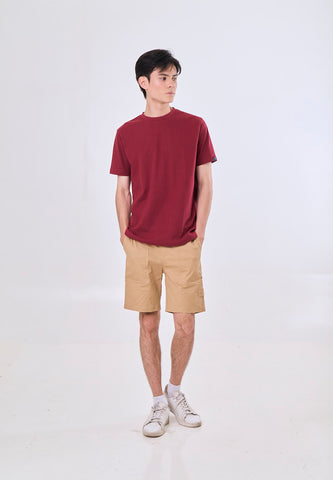 Mossimo Andrew Maroon Classic Fit Tee