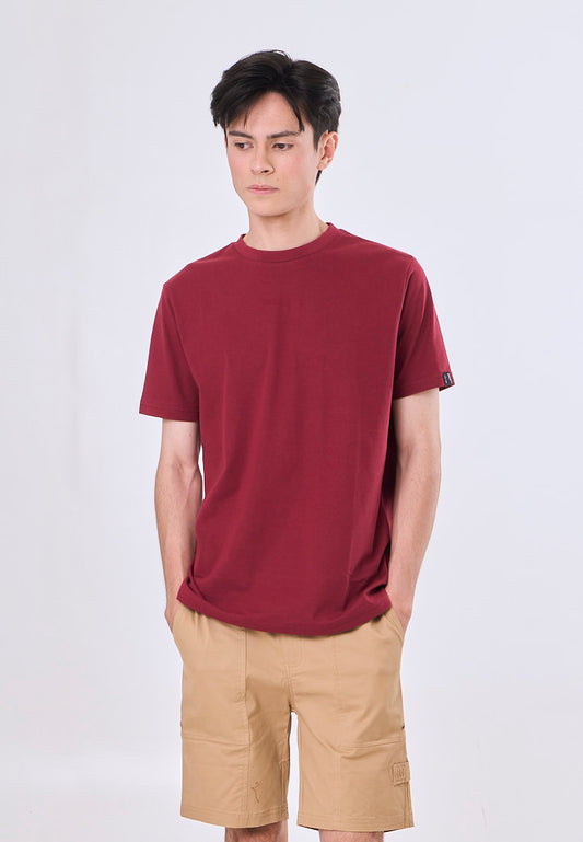 Mossimo Andrew Maroon Classic Fit Tee