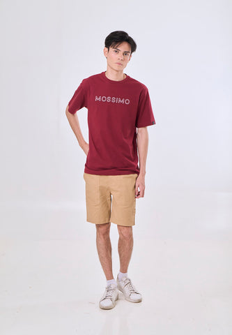 Mossimo Denver Maroon Comfort Fit Tee