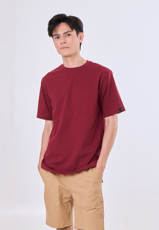 Mossimo Bruce Maroon Comfort Fit Tee