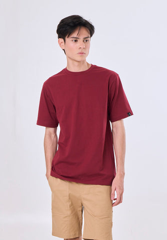Mossimo Bruce Maroon Comfort Fit Tee