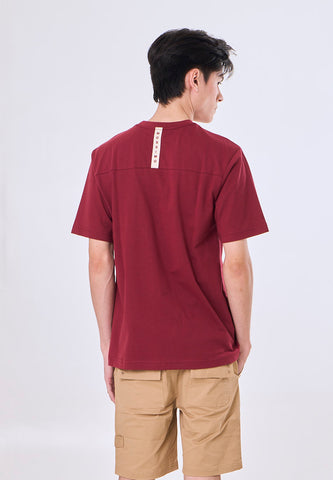 Mossimo Bruce Maroon Comfort Fit Tee