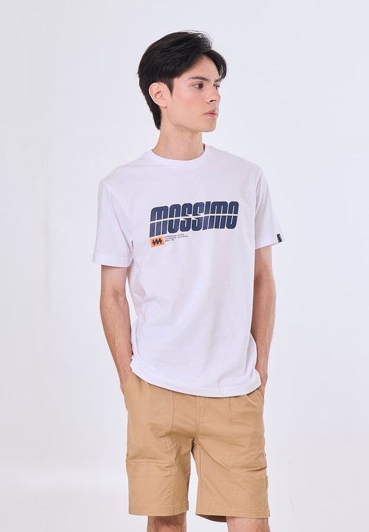 Mossimo Louis White Muscle Fit Tee