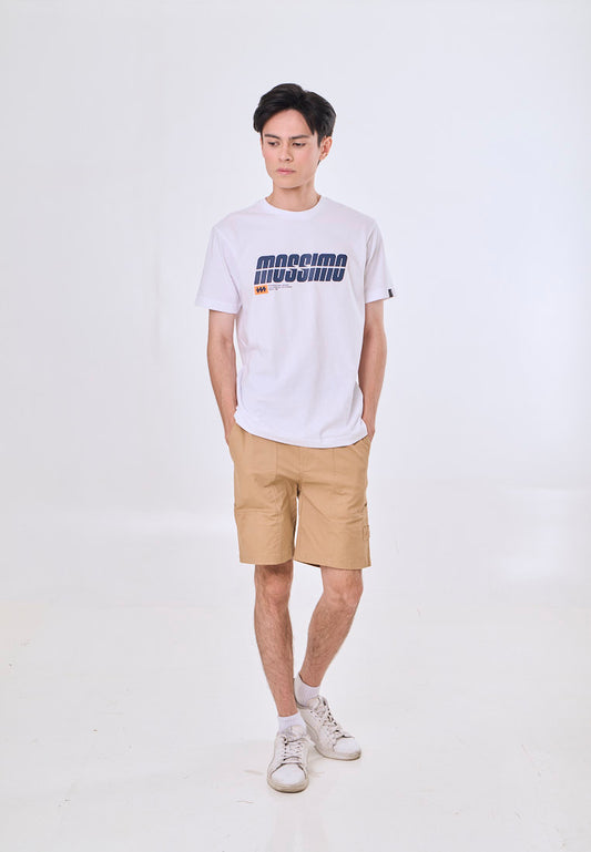Mossimo Louis White Muscle Fit Tee